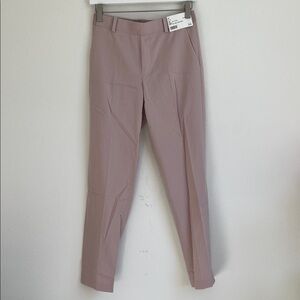 NEW UNIQLO WOMEN SMART STYLE ANKLE LENGTH PANTS PINK